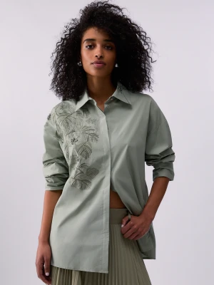 Liu Jo Oversized Shirt With Embroidery LIUJO