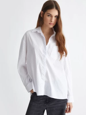 Liu Jo Oversized Shirt With Mini-studs LIUJO