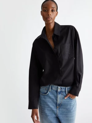 Liu Jo Oversized Shirt With Mini-studs LIUJO