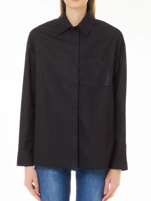 Liu Jo Oversized Shirt With Mini-studs LIUJO