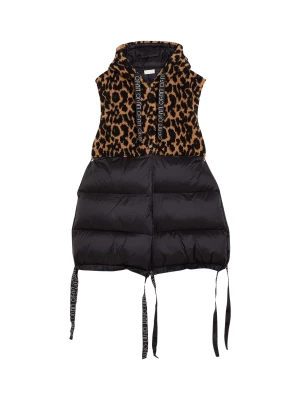 Liu Jo Padded Gilet With Animal Print LIUJO