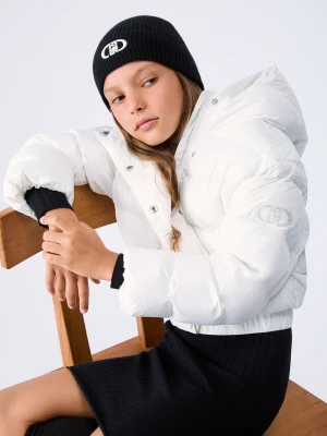 Liu Jo Padded Jacket With Hood biały
