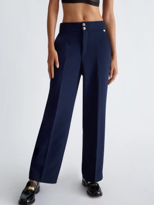 Liu Jo Palazzo Trousers With Turn-ups LIUJO