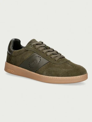 Liu Jo PARKER 01 sneakersy męskie skórzane zielony