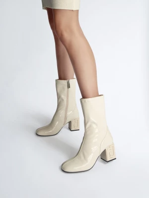 Liu Jo Patent Ankle Boots LIUJO