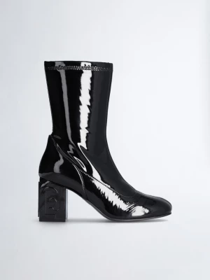 Liu Jo Patent Ankle Boots LIUJO