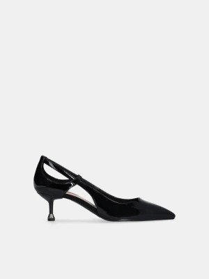 Liu Jo Patent Leather Court Shoes With Cut-out Detailing LIUJO