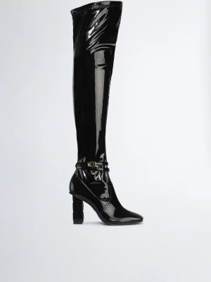 Liu Jo Patent Leather High Thigh-high Boots LIUJO