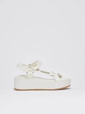 Liu Jo Patent Leather Platform Sandals