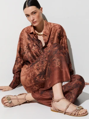 Liu Jo Patent Leather Sandals With Bejewelled Logo LIUJO