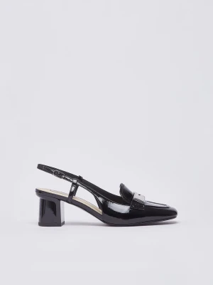 Liu Jo Patent Leather Slingback Loafers LIUJO