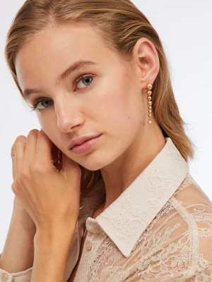 Liu Jo Pendant Earrings With Diamantés LIUJO