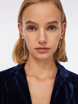 Liu Jo Pendant Earrings With Rhinestones LIUJO