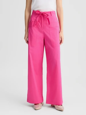 Liu Jo Pink Poplin Trousers LIUJO