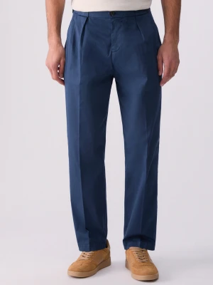 Liu Jo Pinstripe Chinos Dark Blue
