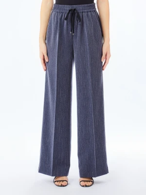 Liu Jo Pinstripe Flannel Trousers