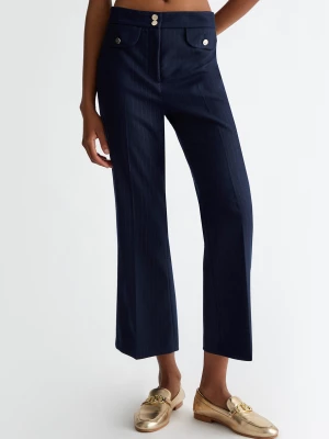 Liu Jo Pinstripe Flannel Trousers LIUJO