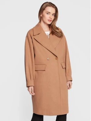 Liu Jo Płaszcz przejściowy WF2372 T3200 Brązowy Regular Fit