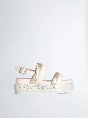 Liu Jo Platform Sandals With Bold Straps LIUJO