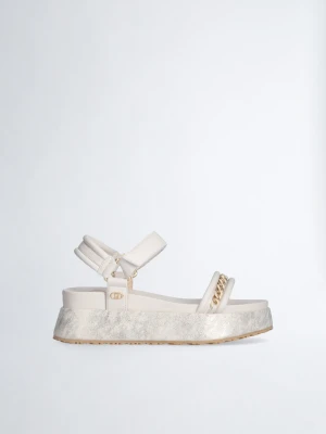 Liu Jo Platform Sandals With Chain Detailing LIUJO