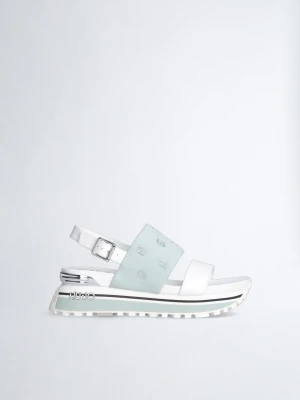 Zdjęcie produktu Liu Jo Platform Sandals With Micro Logo LIUJO