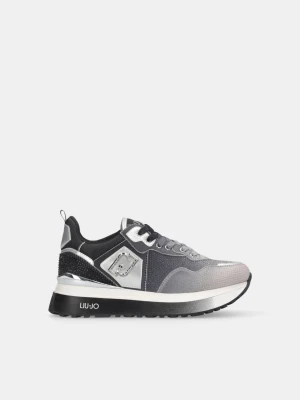 Liu Jo Platform Sneakers With All-over Rhinestones LIUJO