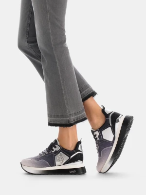 Liu Jo Platform Sneakers With All-over Rhinestones LIUJO