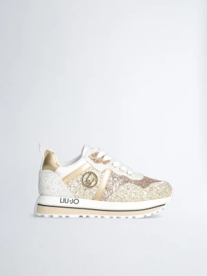 Liu Jo Platform Sneakers With Full Glitter LIUJO