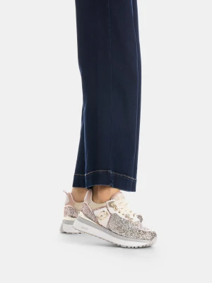 Liu Jo Platform Sneakers With Full Glitter LIUJO