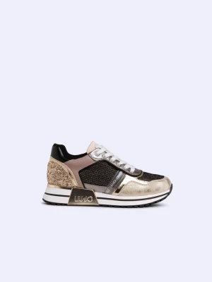 Liu Jo Platform Sneakers With Glitter LIUJO