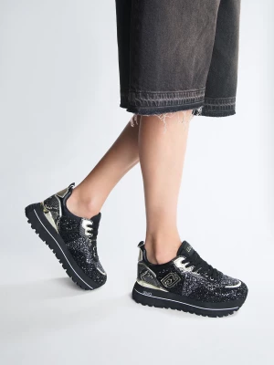 Liu Jo Platform Sneakers With Glitter LIUJO