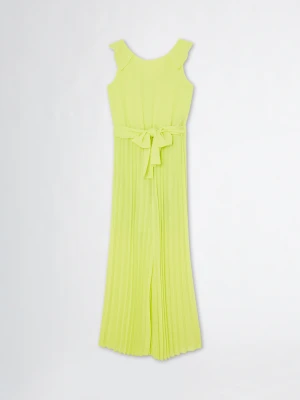 Liu Jo Pleated Crepe Jumpsuit LIUJO