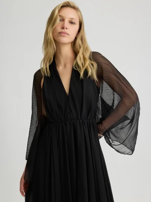 Liu Jo Pleated Formal Cape LIUJO