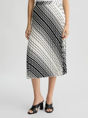 Liu Jo Pleated Striped Skirt LIUJO