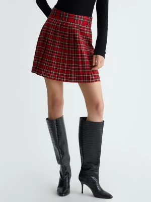 Liu Jo Pleated Tartan Miniskirt LIUJO