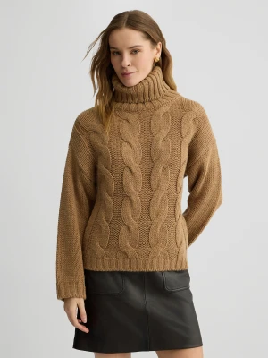 Liu Jo Polo-neck Cable-knit Pullover LIUJO