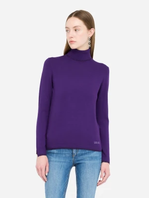 Liu Jo Polo-neck With Lurex® Details LIUJO