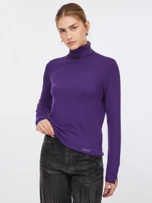 Liu Jo Polo-neck With Lurex® Details LIUJO