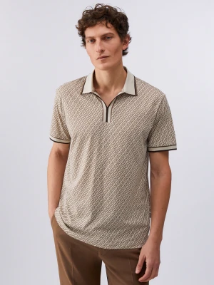Liu Jo Polo-shirt With All-over Logo LIUJO