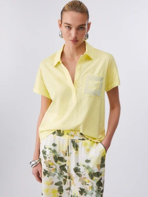 Liu Jo Polo Shirt With Rhinestones LIUJO