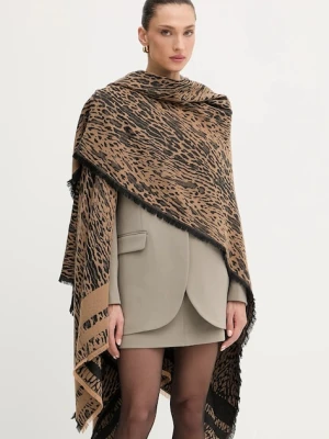 Liu Jo poncho kolor brązowy lekkie 2F5032.T0300
