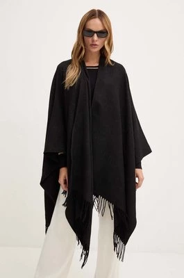 Liu Jo poncho kolor czarny 2F4022 T0300