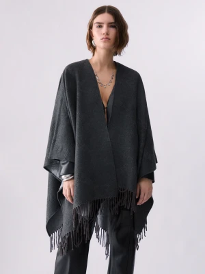 Liu Jo Poncho With Embossed Logo