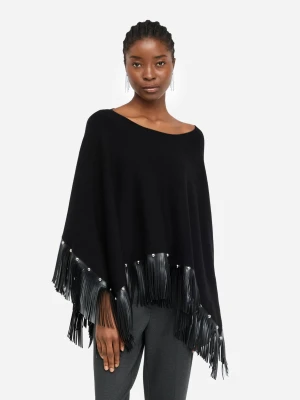 Liu Jo Poncho With Fringes And Studs LIUJO