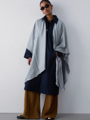 Liu Jo Poncho With Jacquard Logo