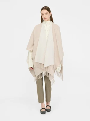 Liu Jo Poncho With Logo And Fringes LIUJO