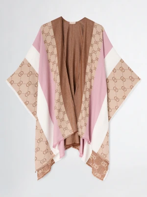 Liu Jo Poncho With Monogram Logo LIUJO