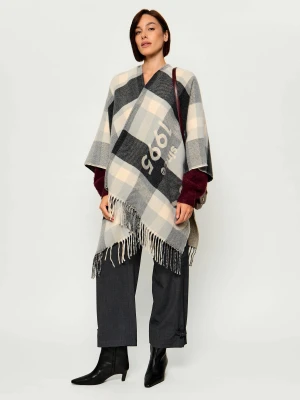 Liu Jo Ponczo | Relaxed fit szary
