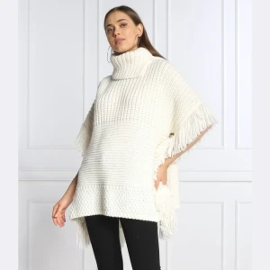 Liu Jo Ponczo | Relaxed fit | z dodatkiem wełny