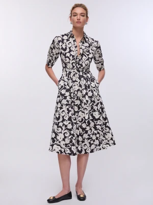 Liu Jo Poplin Midi Dress
